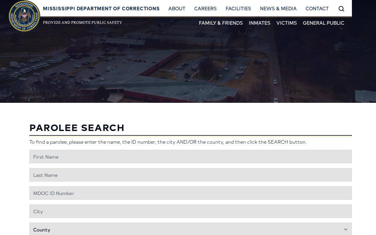 MDOC parolee search for Leake County post-release supervision
